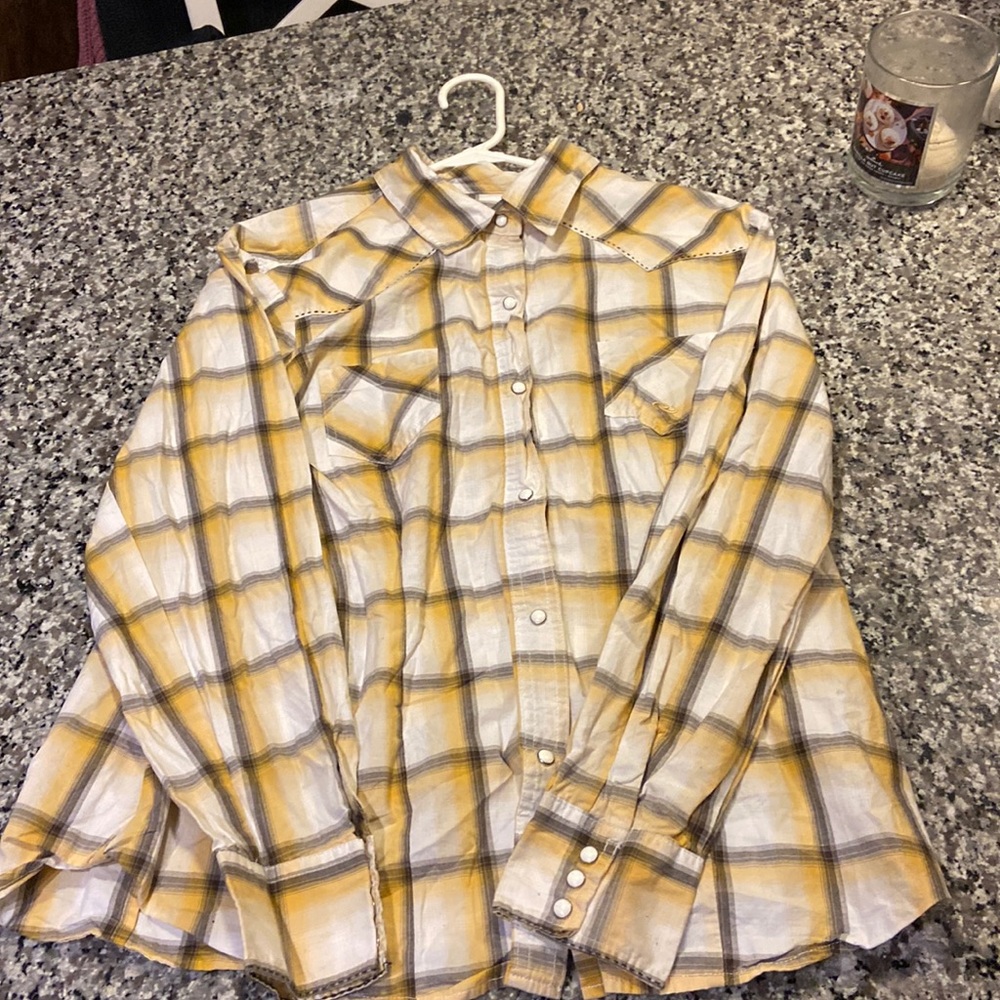 Roper pearl snap button up